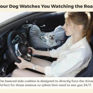 Alternative view of PET AWESOME Dog Car Seat, Puppy Booster Seat, Travel Carrier Bed for Small and Medium Pets