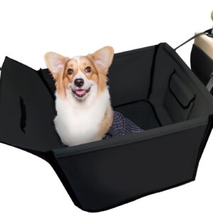 Winbate Medium Dog Car Seat - Scratchproof Waterproof Booster Seat for Large Dogs, SUVs, Cars & Trucks - 19" x 23" x 19"