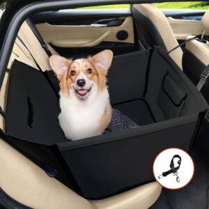 Alternative view of Winbate Medium Dog Car Seat - Scratchproof Waterproof Booster Seat for Large Dogs, SUVs, Cars & Trucks - 19" x 23" x 19"
